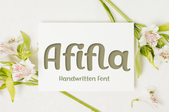 Afifla Font: A Friendly Typeface for Small Brands