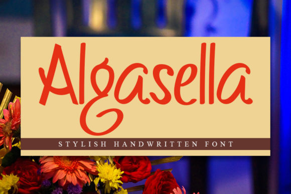 Algasella: A Friendly Handwritten Font for Brands