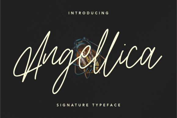 Angellica Font Review for Campaign Design