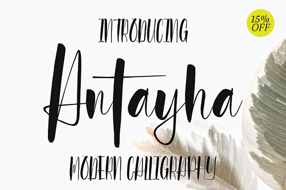 Antayha Font Review: A Sweet Handwritten Typeface for Web Design