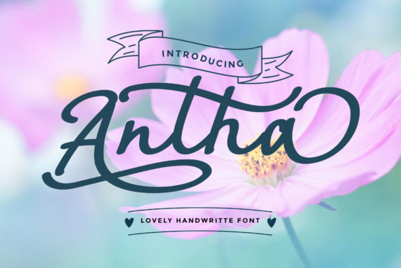 Antha: The Handwritten Font for Scroll-Stopping Content