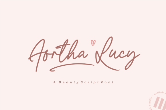 Aortha Lucy: A Graceful Handwritten Font for Editorial Design