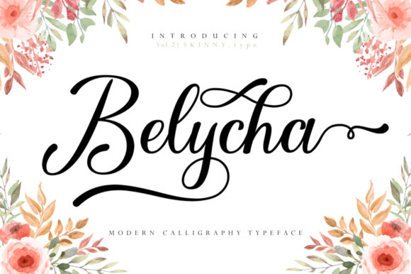 Belycha: An Elegant Script Font for Editorial Design