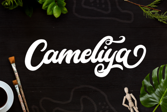 Cameliya: A Bold Script Font for Branding