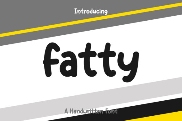 Fatty Font: Bold Handwritten Type for Branding
