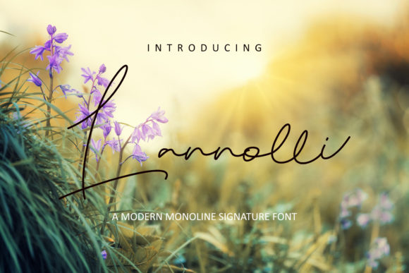 Lannolli: A Playful Script Font for Handmade Brands