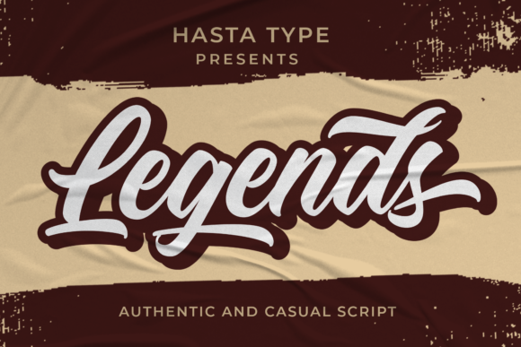Legends Typeface for Editorial Design