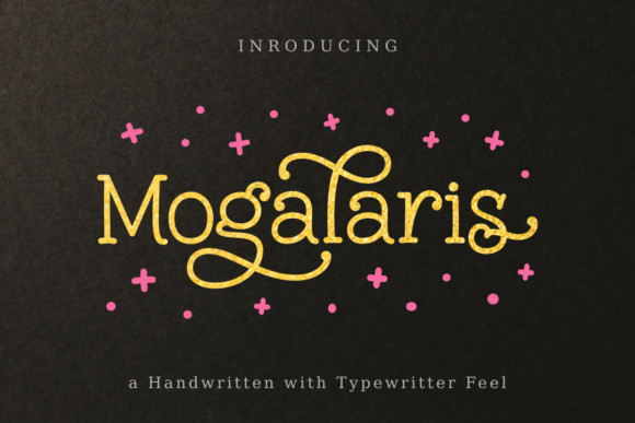 Mogalaris: The Handwritten Font for Scroll-Stopping Designs