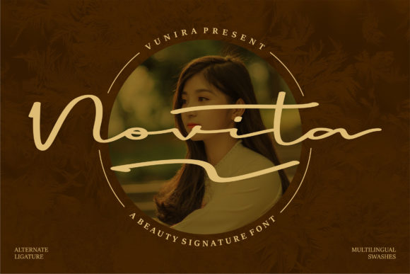 Novita: A Relaxed Handwritten Font for Editorial Design