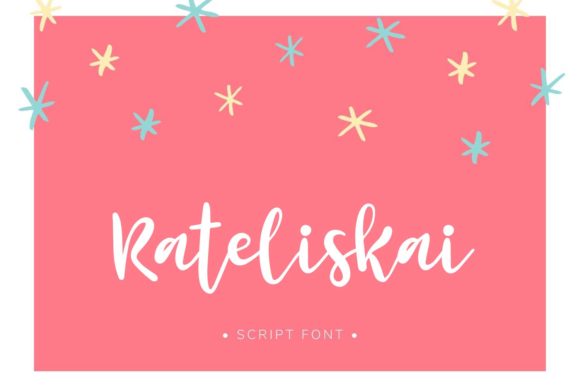 Rateliskai: A Modern Handwritten Font for Web Design