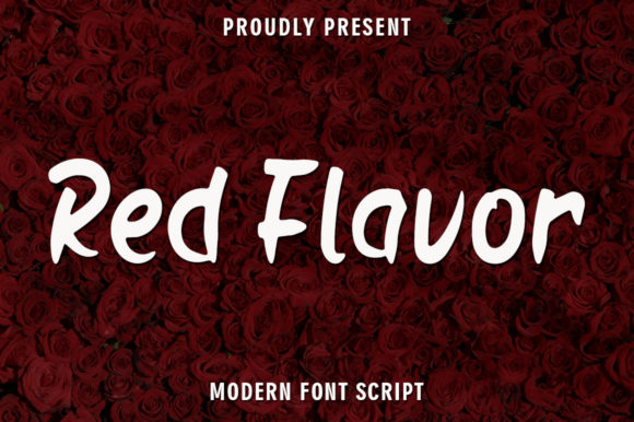 Red Flavor Font: A Designer’s Take on Bold Script