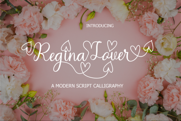 Regina Lover: A Charming Script Font for Makers