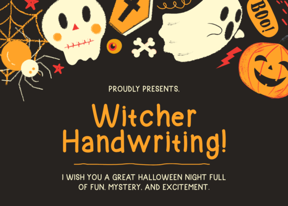 Witcher Handwriting: A Typeface for Modern Stories