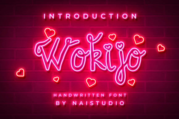 Wokijo: A Handwritten Font for Editorial Design
