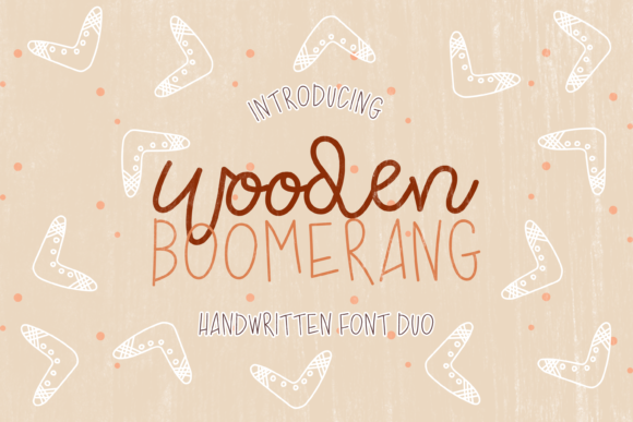 Wooden Boomerang: A Playful Typeface for Editorial Design