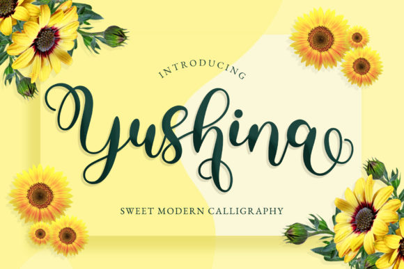 Yushina Font Review: A Modern Script for Web Design